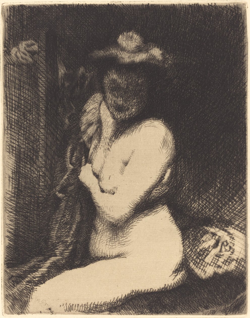 Femme à sa toilette, 1905 - Paul Albert Besnard