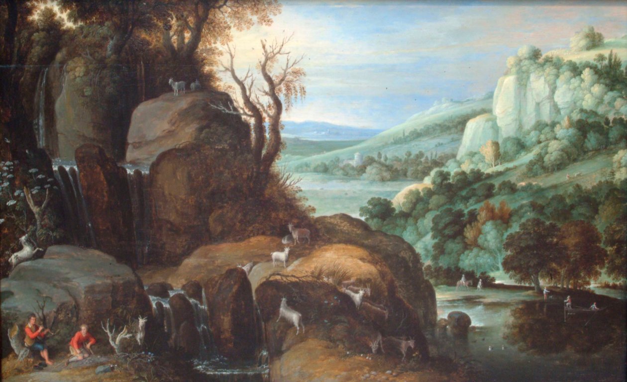 Paysage avec des bergers - Paul Bril