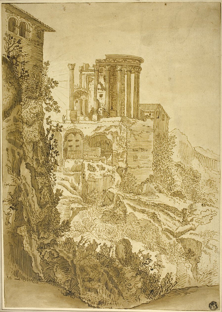 Temple de Vesta, Tivoli - Paul Bril
