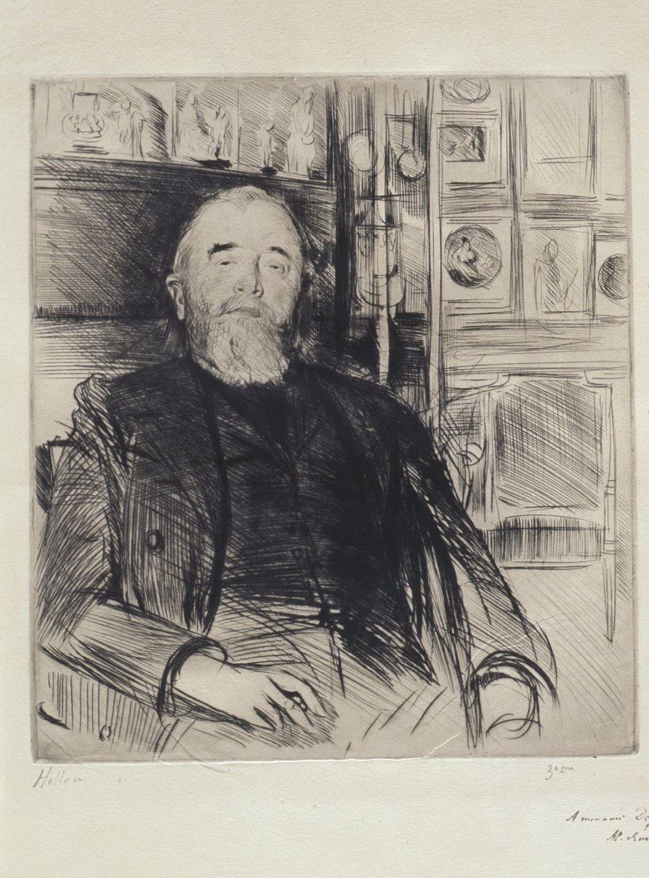 Porträt von Alexis Rouart - Paul Cesar Helleu