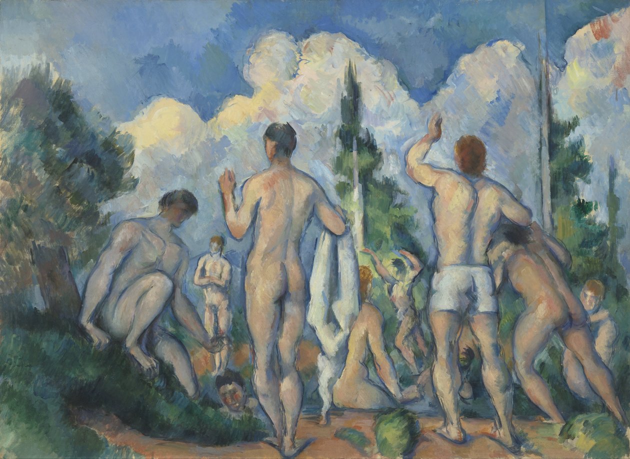 Baigneurs - Paul Cézanne