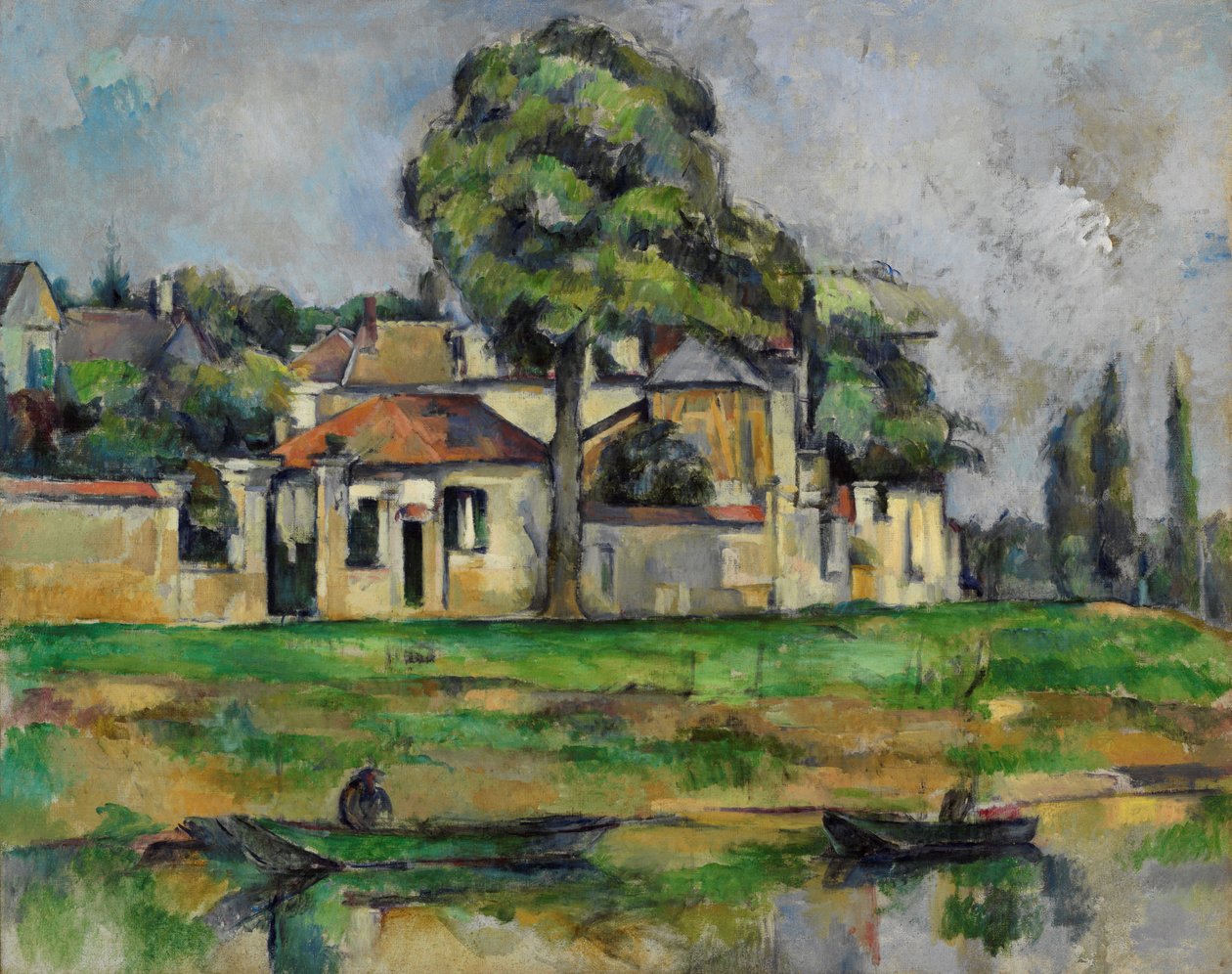 Bords de la Marne - Paul Cézanne