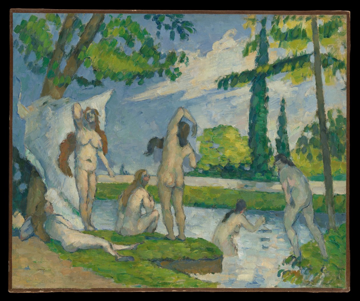 Baigneurs - Paul Cézanne