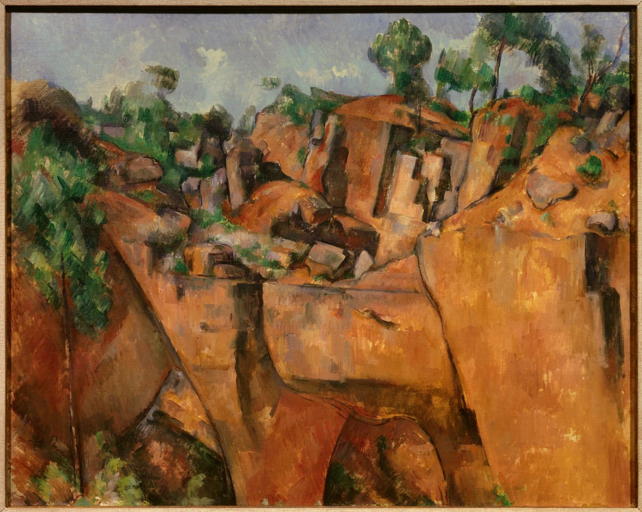 Carrière de Bibémus - Paul Cézanne