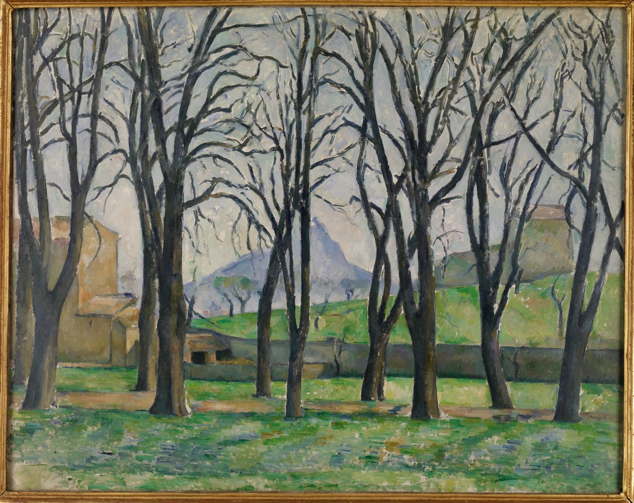Les châtaigniers du Jas de Bouffan - Paul Cézanne