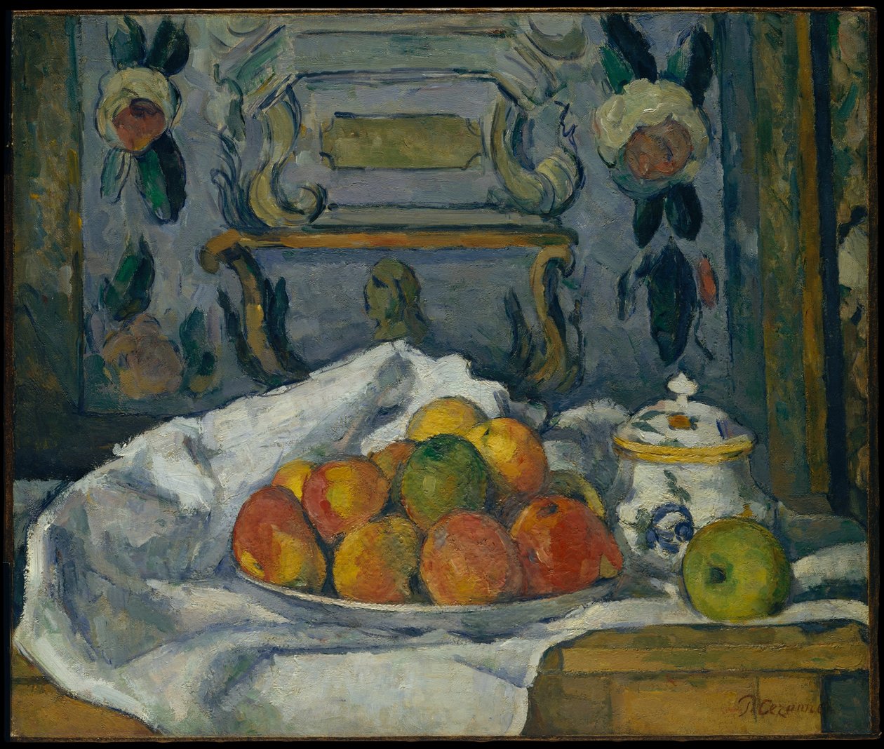 Plat de pommes - Paul Cézanne