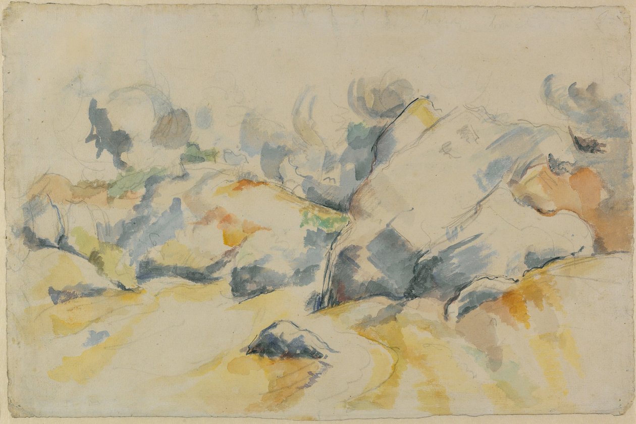 Paysage - Paul Cézanne