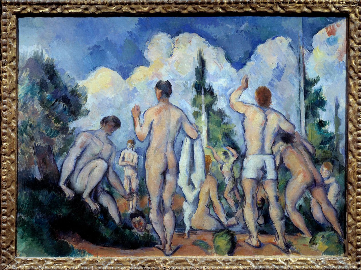 Les baigneurs - Paul Cézanne