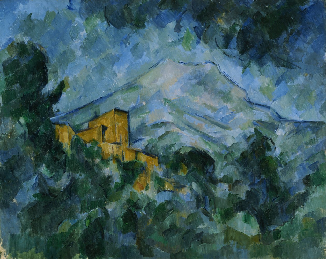 Mont Sainte-Victoire et Château Noir - Paul Cézanne