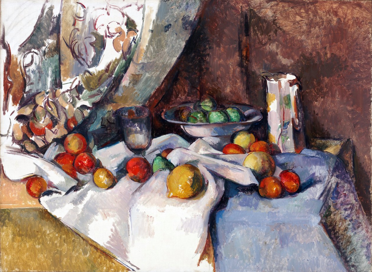 Nature morte avec pommes - Paul Cézanne