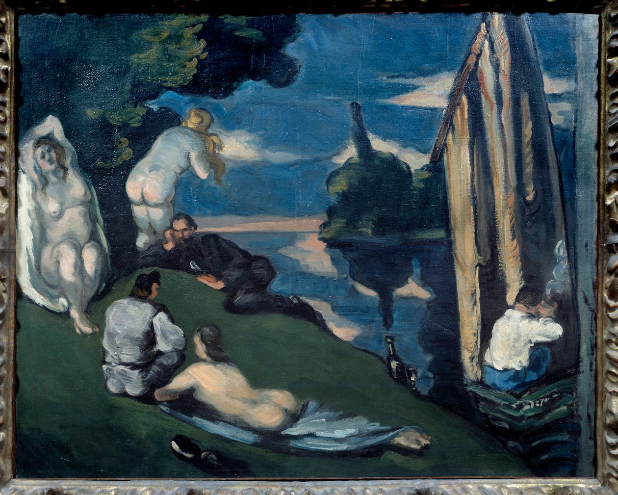 Pastorale, ou Idylle - Paul Cézanne