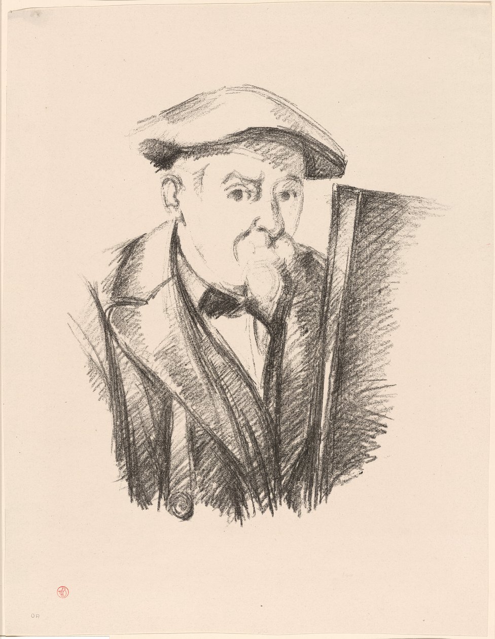 Autoportrait - Paul Cézanne