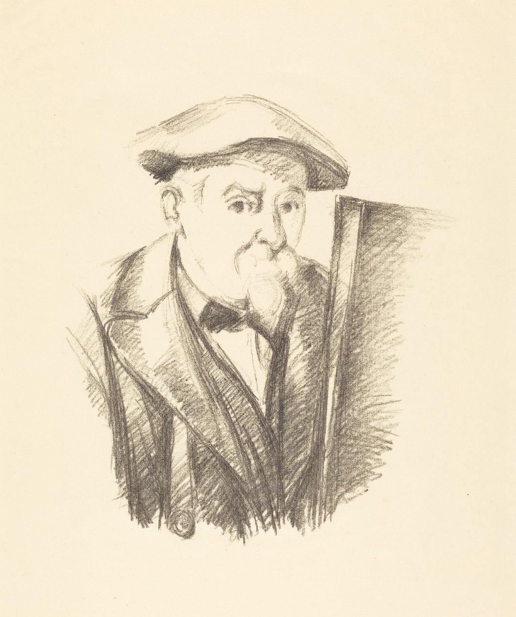 Autoportrait - Paul Cézanne