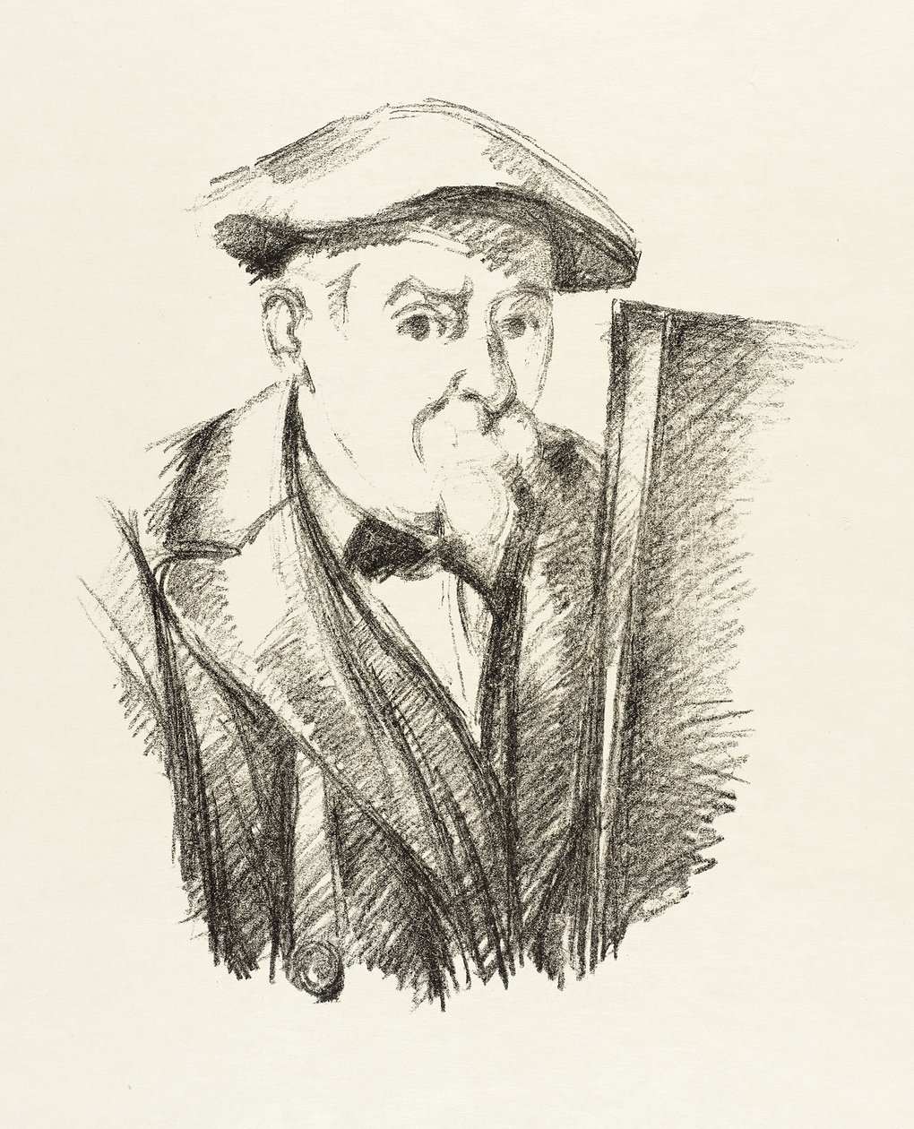Autoportrait - Paul Cézanne