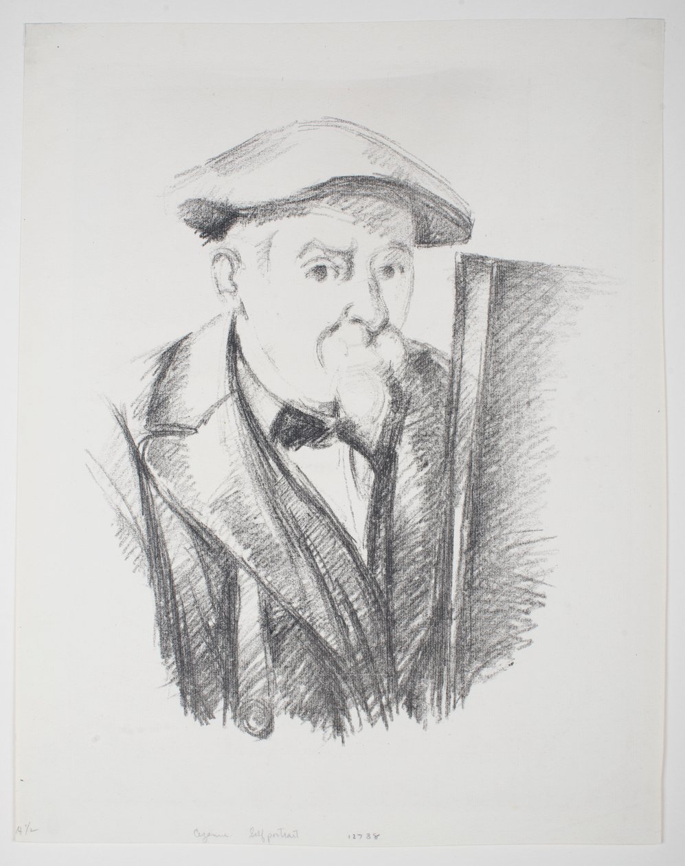 Autoportrait - Paul Cézanne