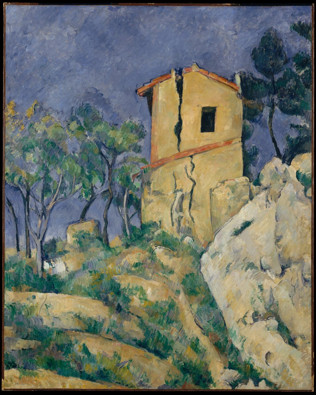 La maison aux murs fissurés - Paul Cézanne