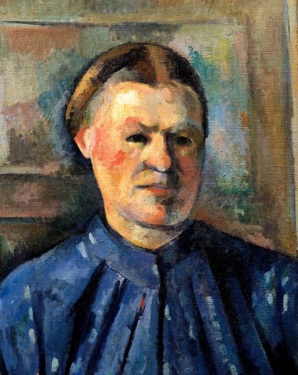 La femme et la cafetière (détail) 1890-95 - Paul Cézanne