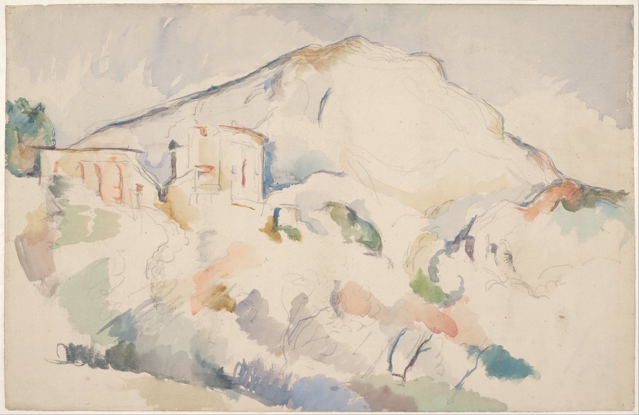 Château Noir et Mont Sainte-Victoire - Paul Cézanne