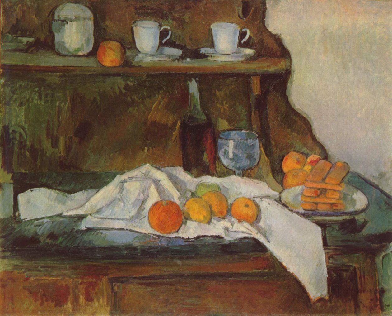 Le buffet - Paul Cézanne