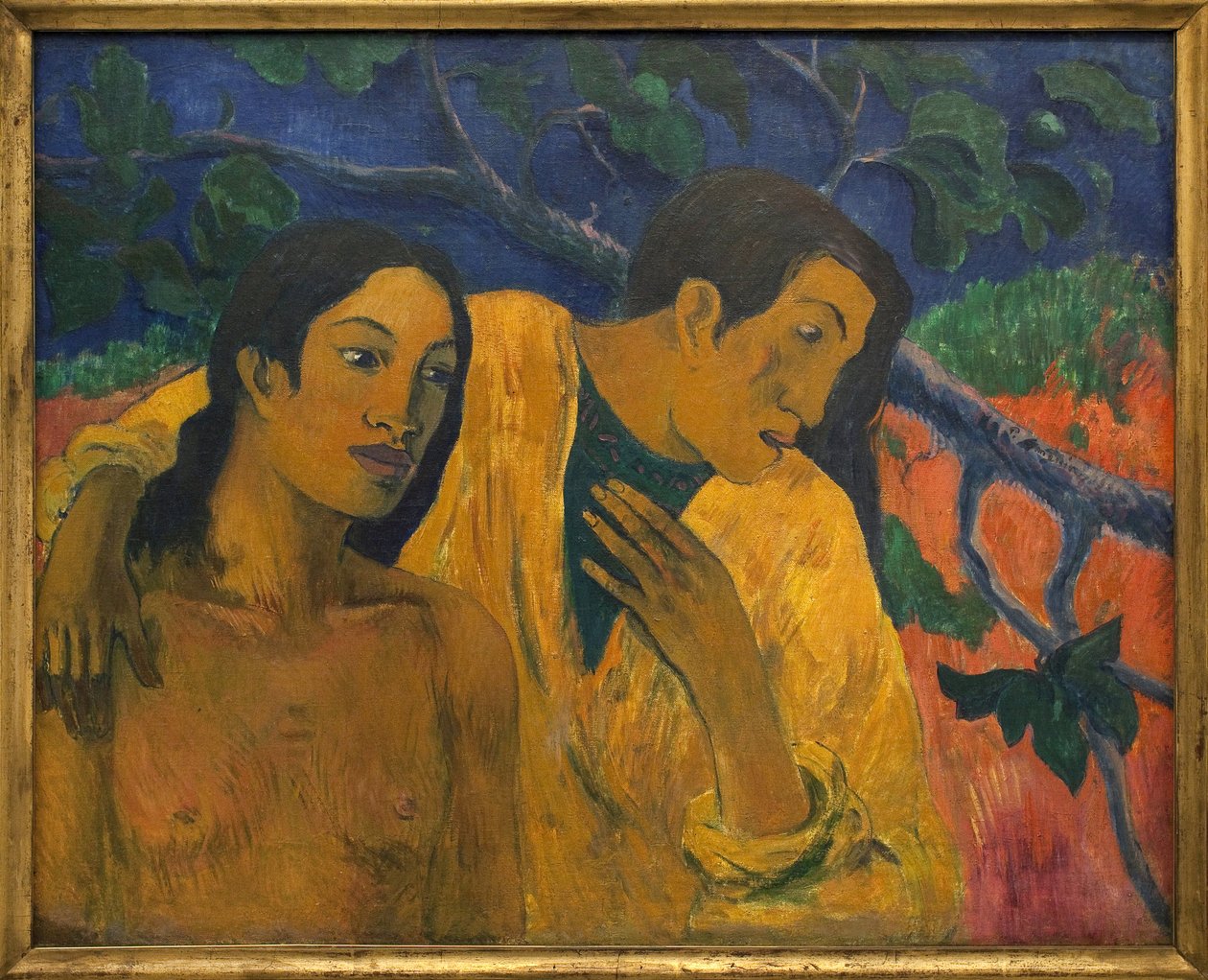 Fuite (idylle tahitienne). Peinture de Paul Gauguin (1848-1903) - Paul Cézanne