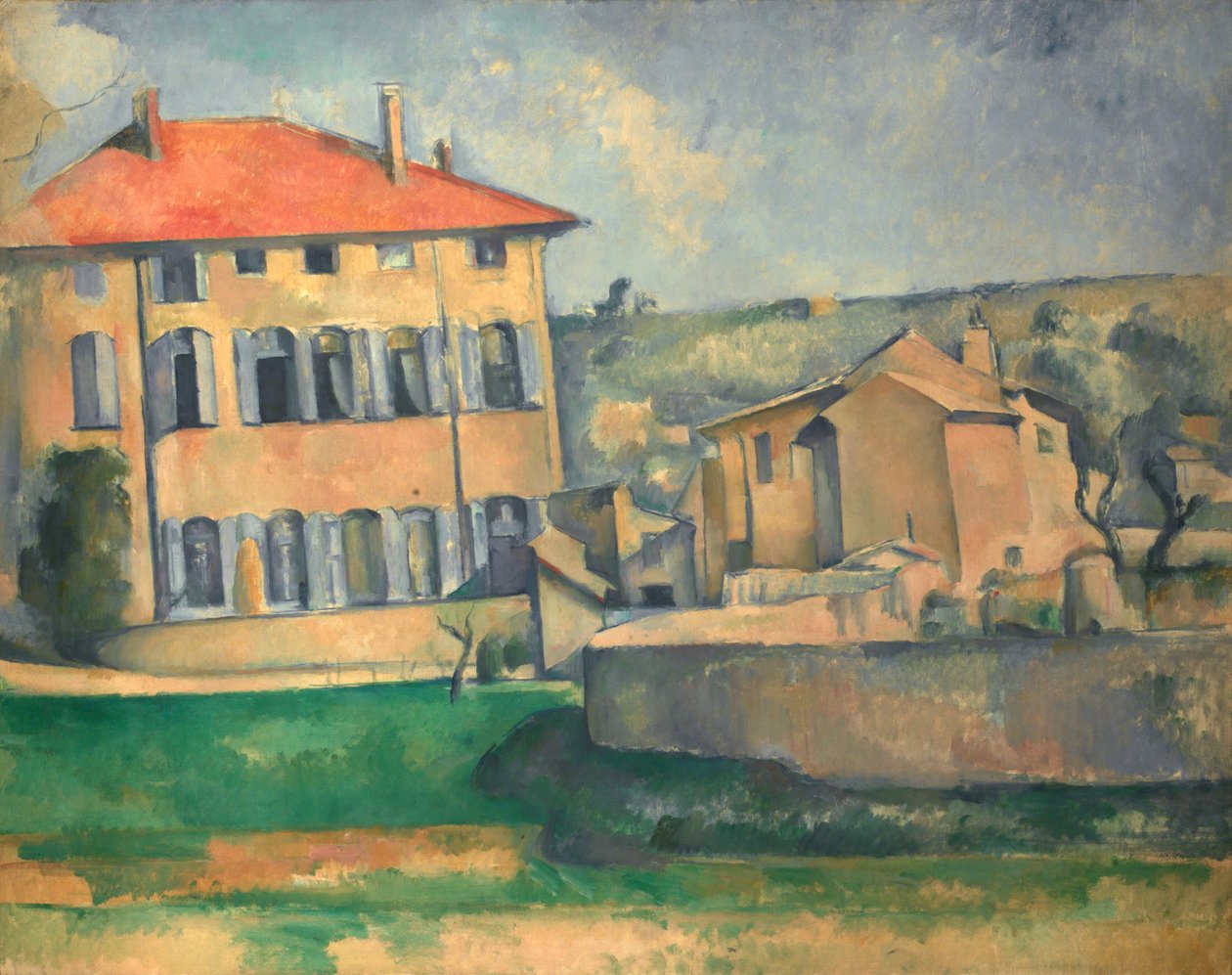 Maison à Aix, 1885-1887 - Paul Cézanne