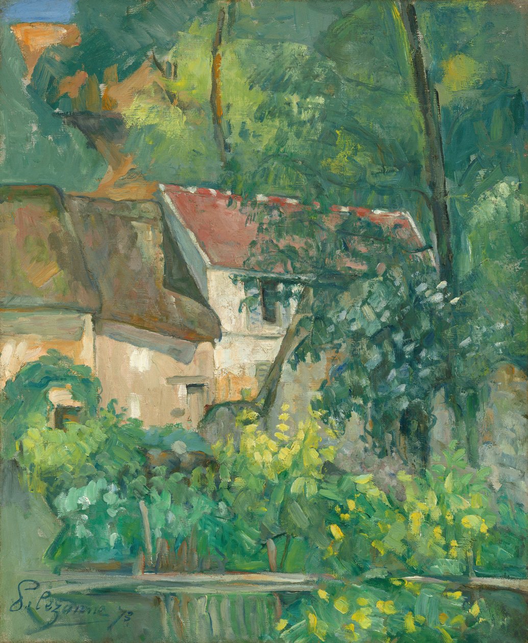 Maison de Père Lacroix - Paul Cézanne