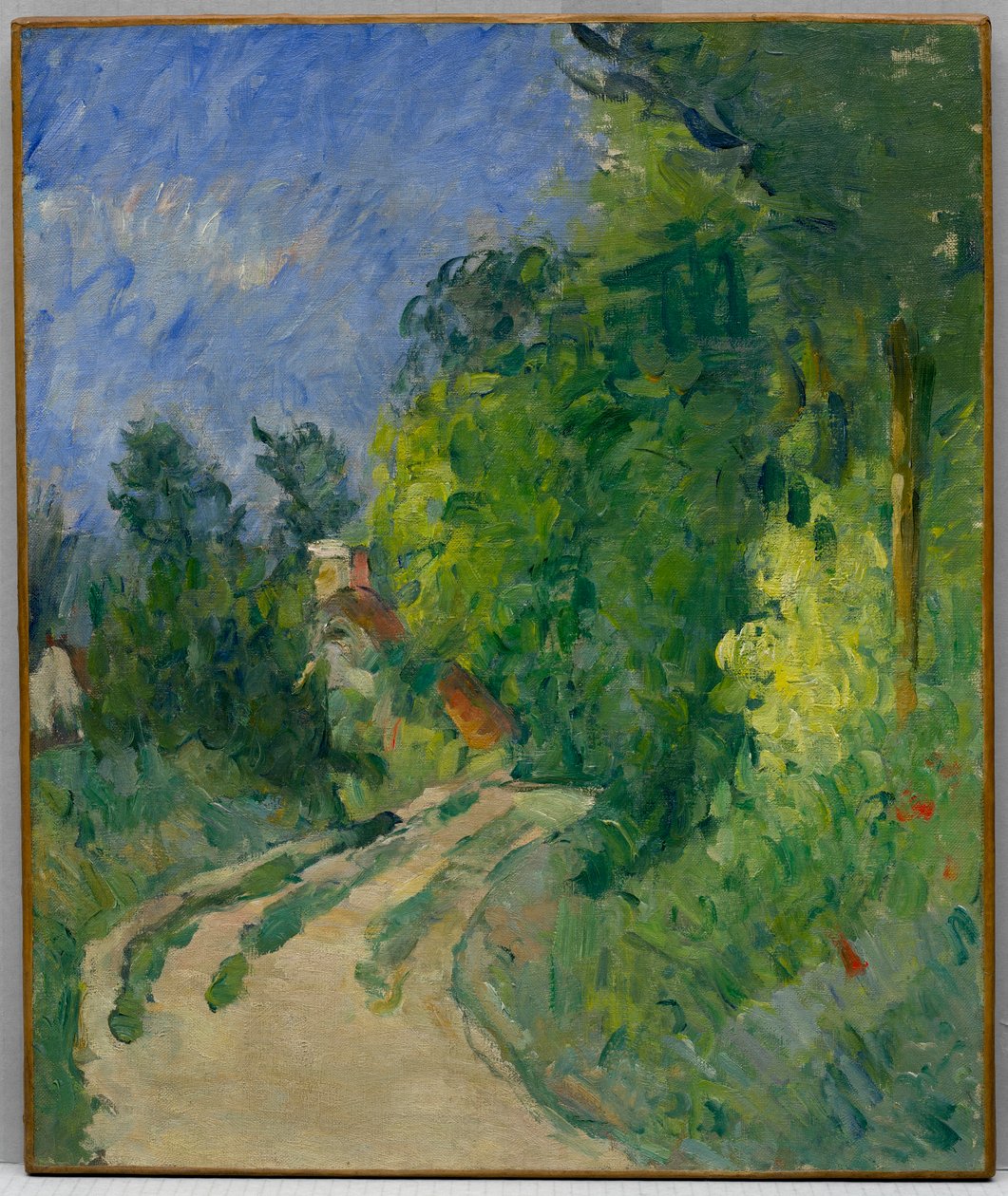La Route tournante en sous-bois - Paul Cézanne