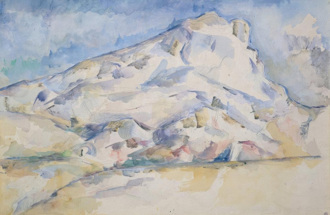 La montagne Sainte-Victoire - Paul Cézanne