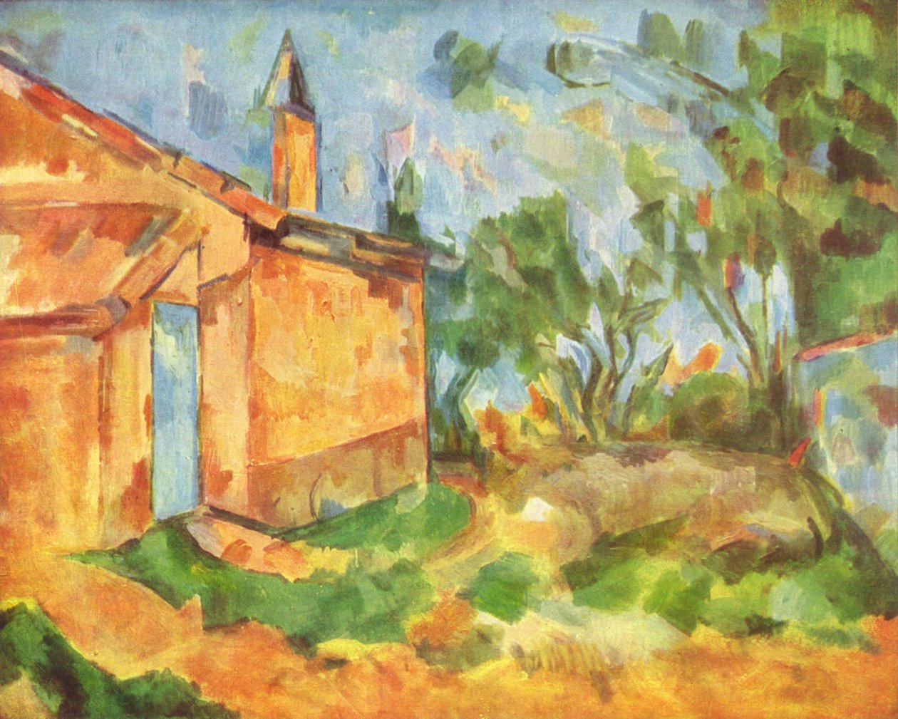 Le Cabanon de Jourdan - Paul Cézanne