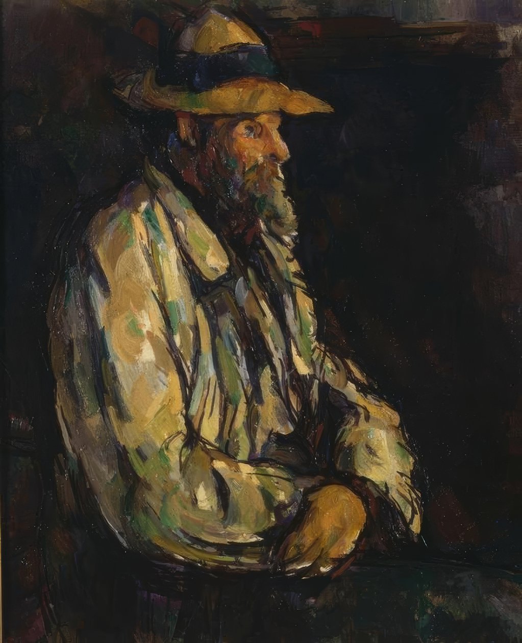 Le Jardinier Vallier - Paul Cézanne