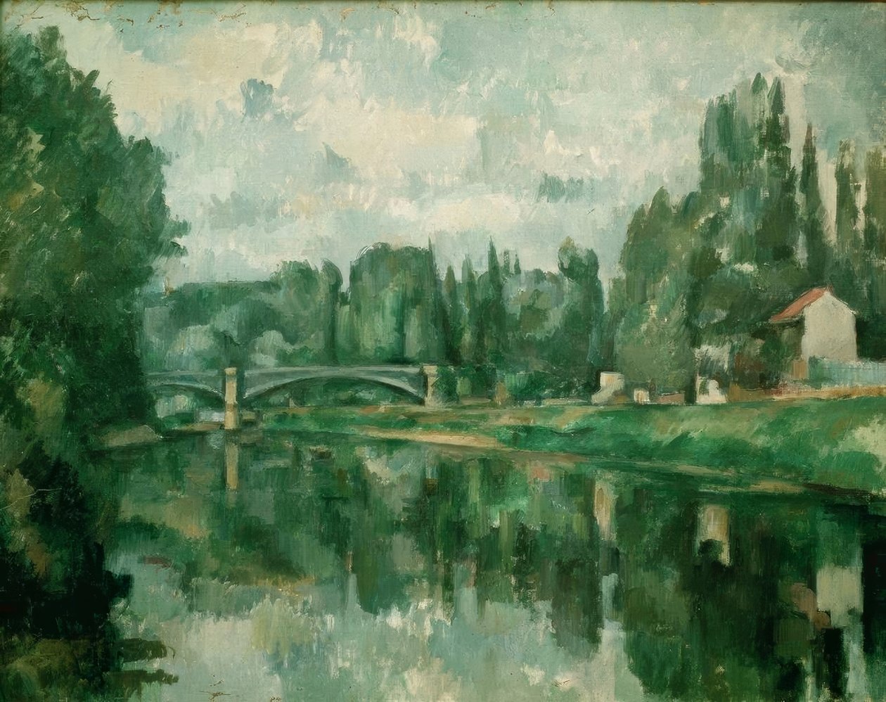 Le Pont de Creteil (Pont sur la Marne, à Creteil) - Paul Cézanne