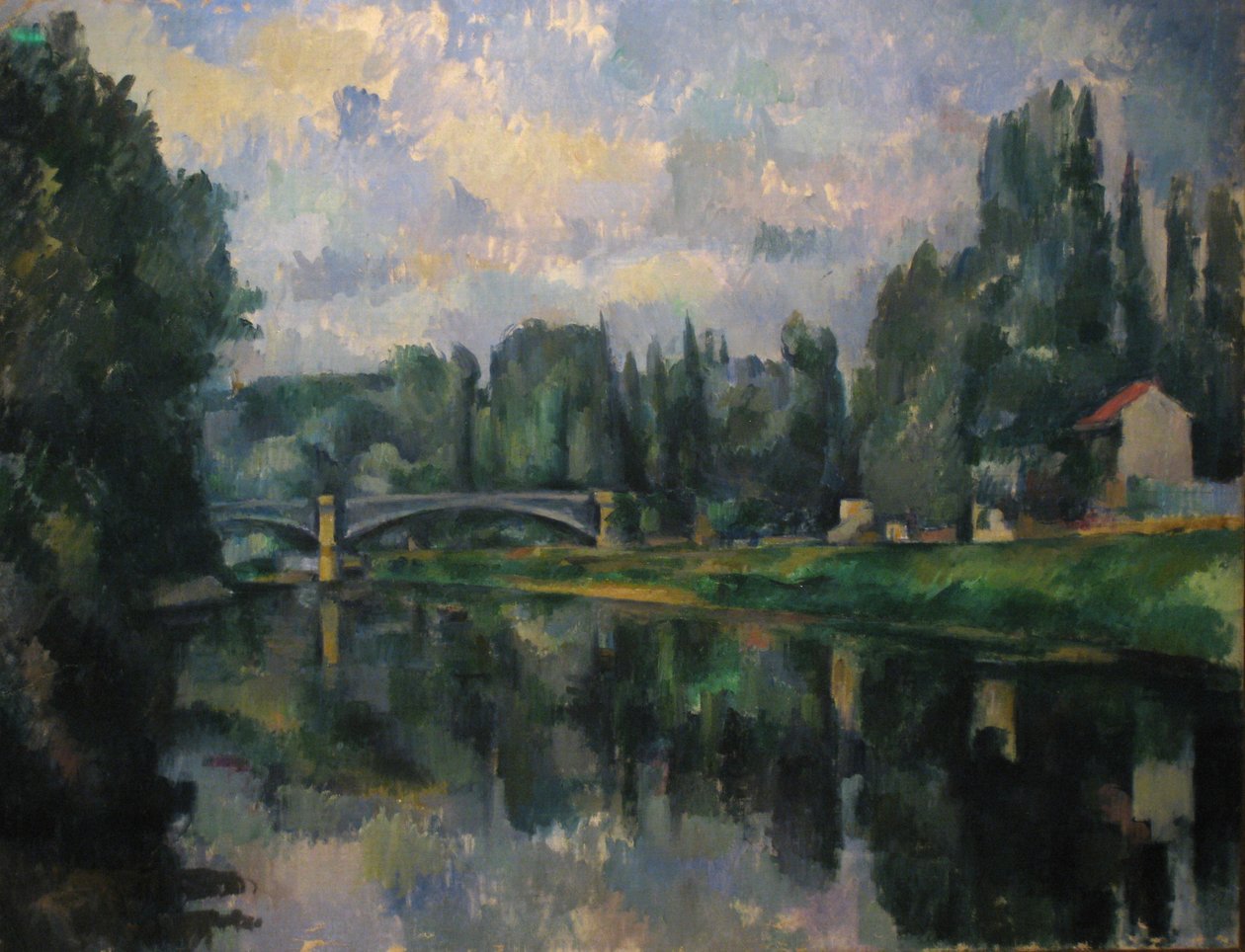 Le Pont sur la Marne à Créteil - Paul Cézanne