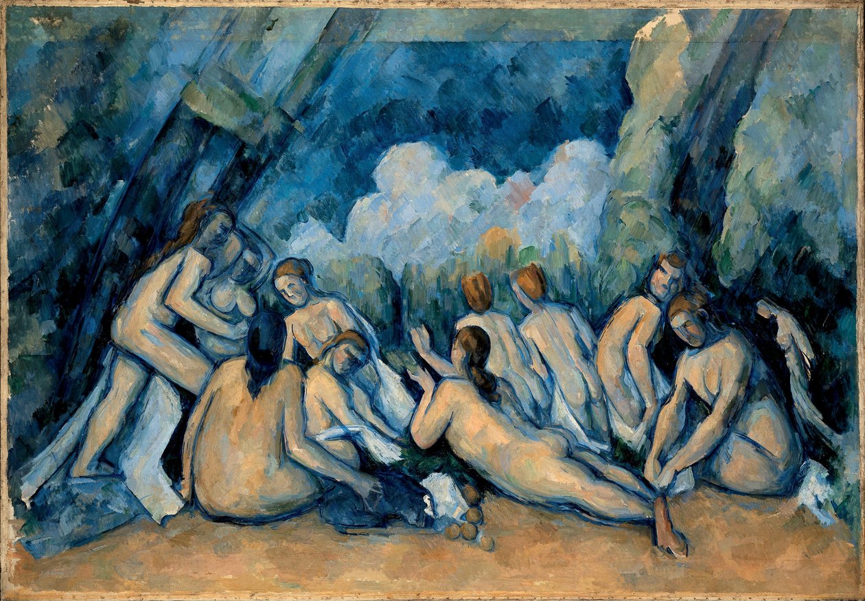 Les Grandes Baigneuses - Paul Cézanne