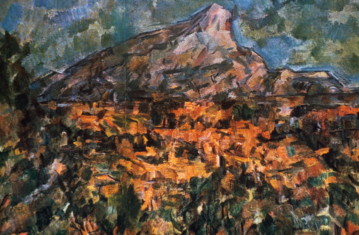 Mont Sainte-Victoire, 1904 - Paul Cézanne