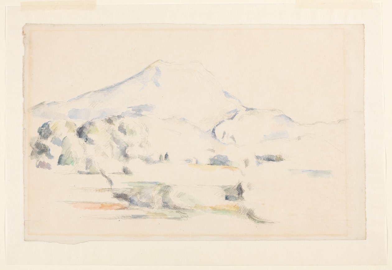 Montagne Sainte-Victoire - Paul Cézanne