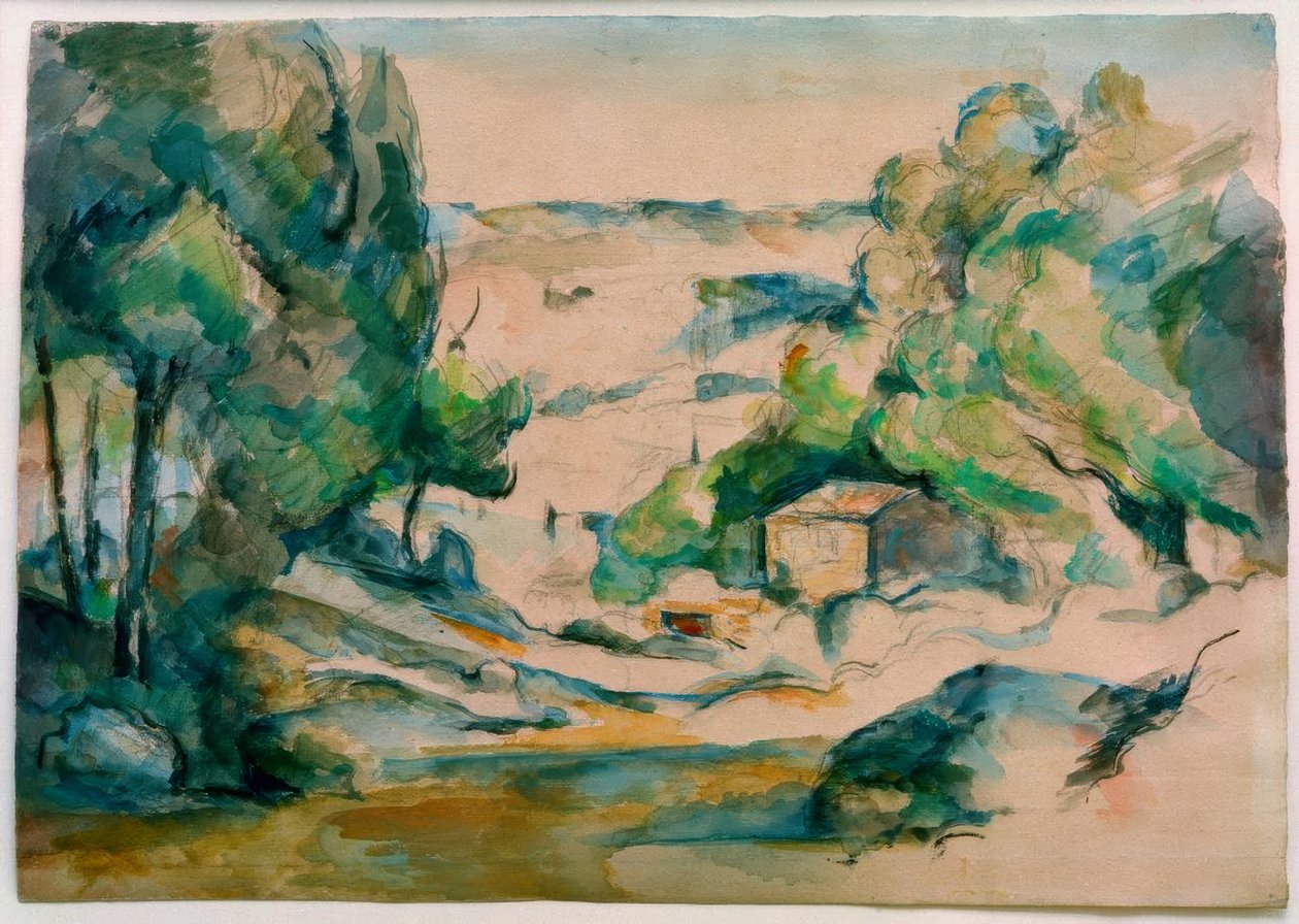 Paysage en Provence - Paul Cézanne