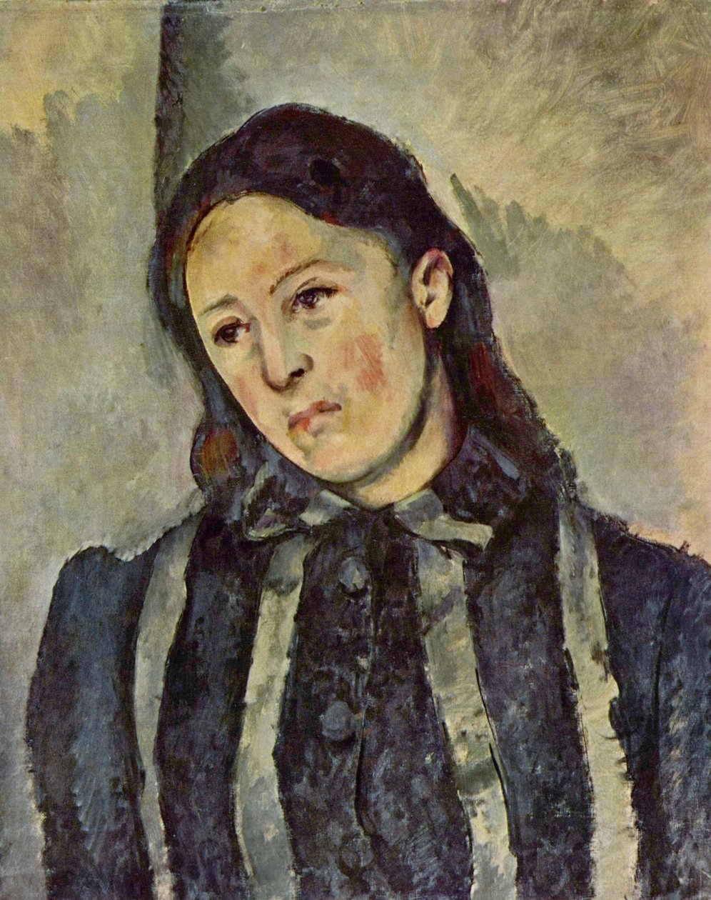 Portrait de Madame Cézanne - Paul Cézanne