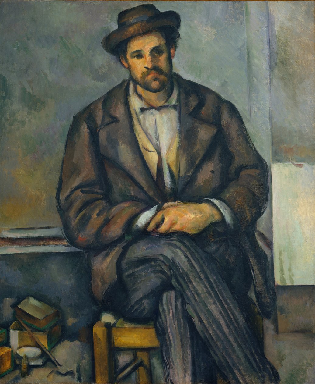 Paysanne assise, vers 1892-1896 - Paul Cézanne