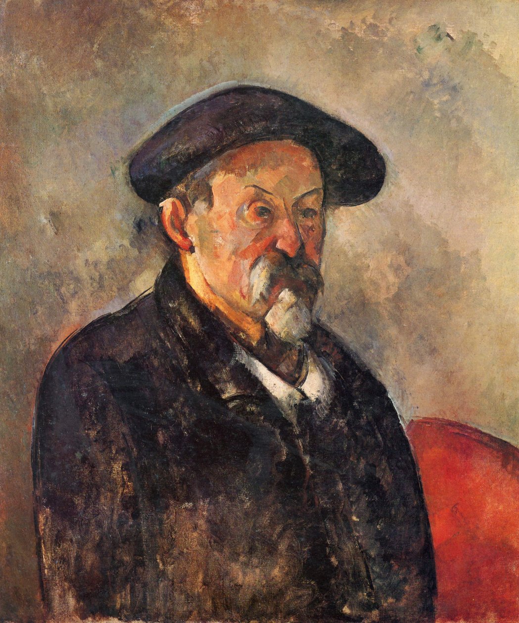 Autoportrait au béret - Paul Cézanne
