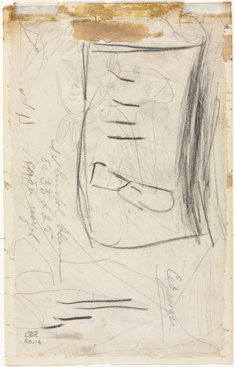 Esquisse de Madame Cézanne, 1881-1884 - Paul Cézanne