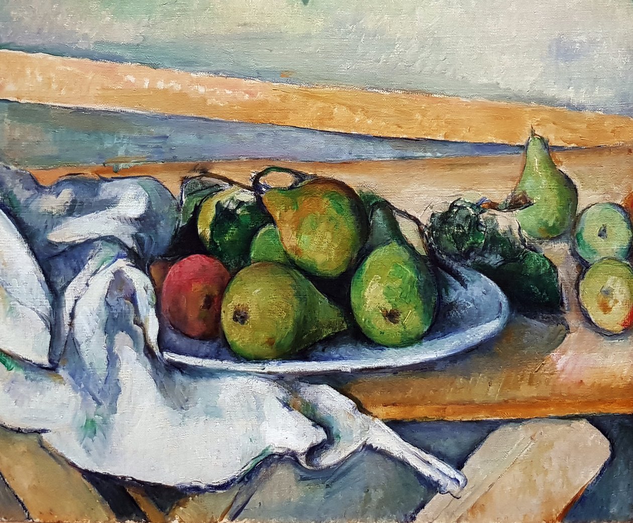 Nature morte aux poires - Paul Cézanne