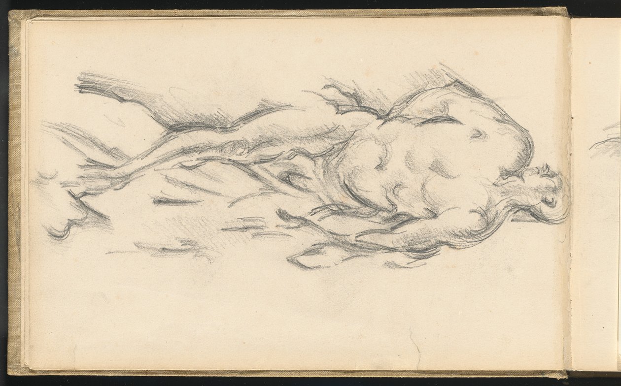 Étude de "Milo de Crotona" de Puget - Paul Cézanne