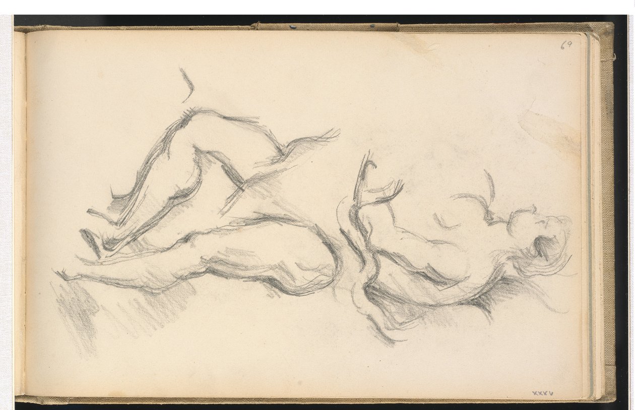 Étude de la figure allégorique du Génie de la Santé d