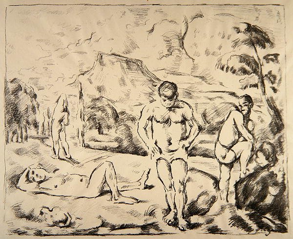 Les Baigneuses, vers 1898 - Paul Cézanne