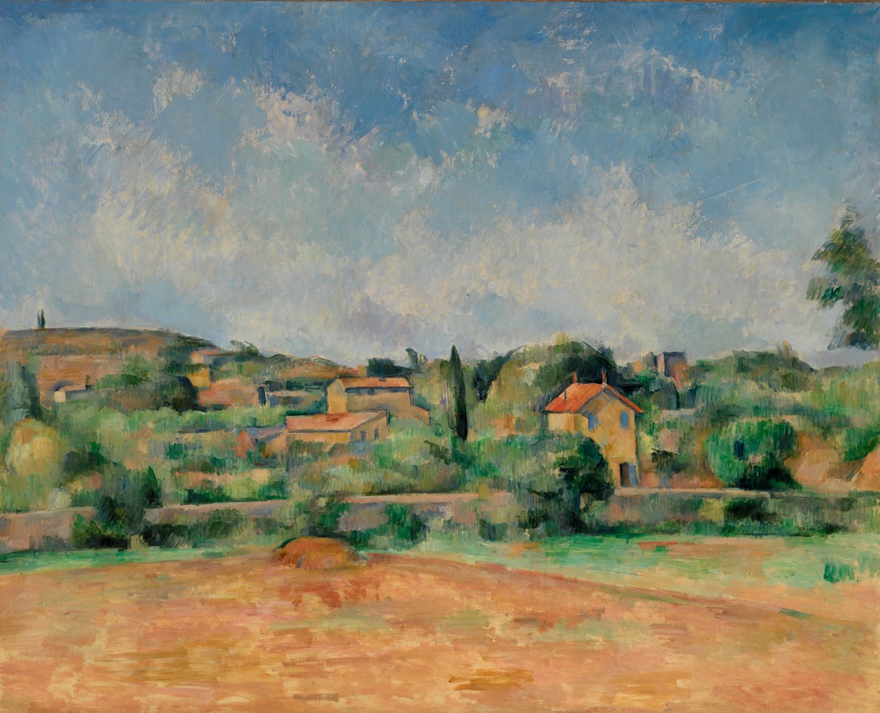 La plaine de Bellevue / Les terres rouges - Paul Cézanne