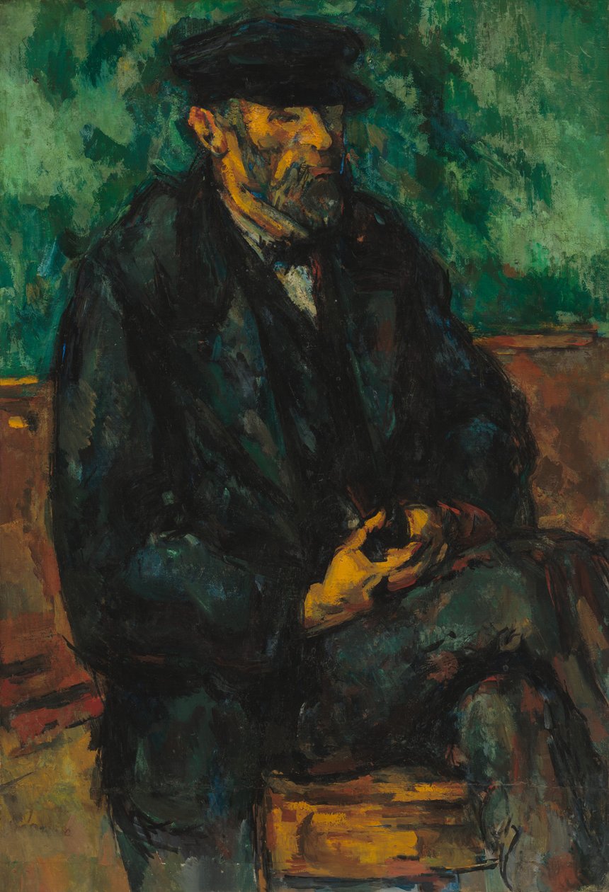 Le Jardinier Vallier - Paul Cézanne