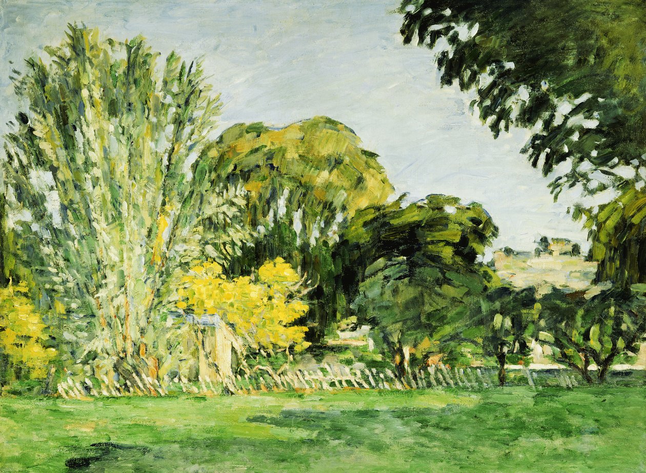 Arbres au Jas de Bouffan - Paul Cézanne