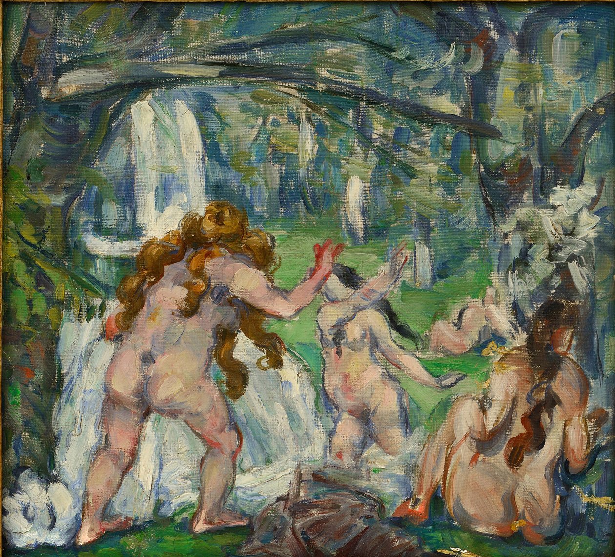 Trois baigneuses - Paul Cézanne
