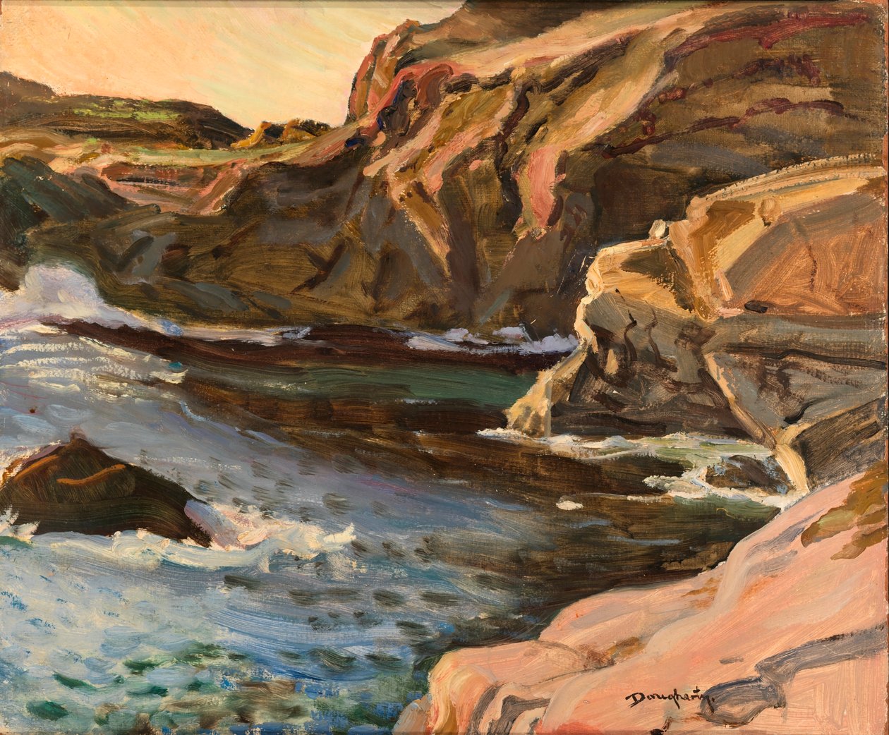 Falaises de Californie - Paul Dougherty