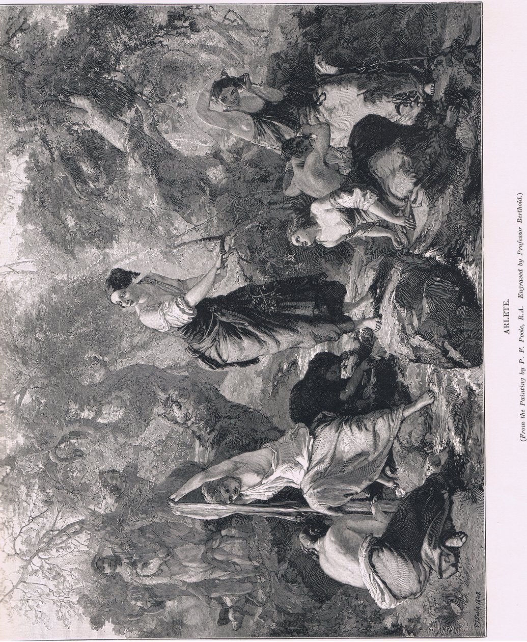Arlete, du Magazine of Art 1893, Cassell and Company - Paul Falconer Poole
